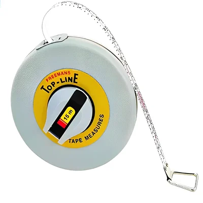 Freemans Topline Premium Quality 15m Professional Steel Tape