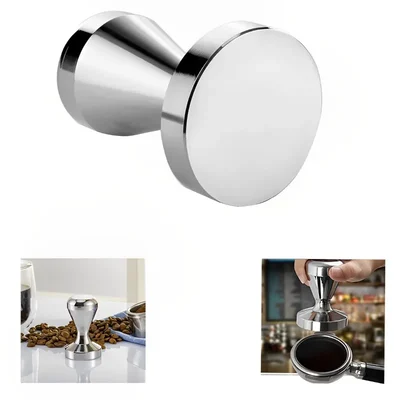 Premium Quality SS Coffee Bean Press - 58 mm Base