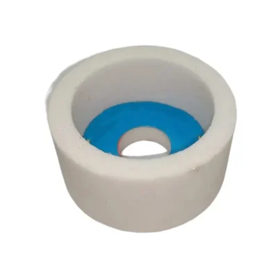 Premium Quality 100mmx50mmx31.75mm Straight Type Cup Grinding Wheel - White Color Pack Of 2