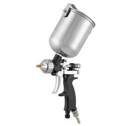 Premium Quality 1 Pint 550 ml Spray Gun With Air Pressure Controller and SS Cup