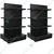 Premium Quality 5 x 3 Feet 8 Shelves Center/Double Sided Gondola Rack -Set of 2 