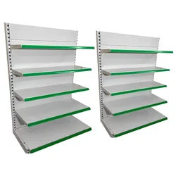 Premium Quality 5 Shelves (6 x 3 Feet) Display Rack - Add on Unit, Set of 2