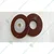 Premium Quality Non-Woven Matt Buff Wheel 4 Inch (100mmX15mmX16mm) for Metal Cutting, Polishing, etc - Pack of 10
