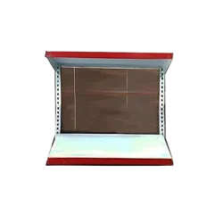 Premium Quality Wall Mounted 2 Shelves Slotted Channel & Adjustable  Display Rack For Multipurpose Uses(Pack-1)