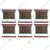 Premium Quality Wall Mounted 2 Shelves Slotted Channel & Adjustable  Display Rack For Multipurpose Uses(Pack-1)