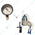 Pressure Meter For Domestic Hand Operated Milking Machine