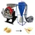 Mill Power 10 HP Double Stage Flour Mill/Pulverizer Machine with Blower, 100 Kg/hr Capacity
