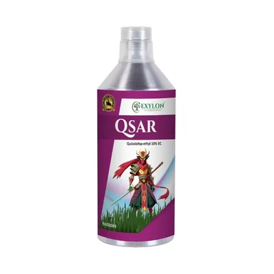 Exylon Qsar (Quizalofop-Ethyl 10% EC) Post-Emergence Herbicide for Control of Grass weeds in various crops(Quantity-250 ml)