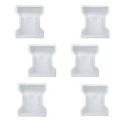 RK 20x16.5x8 Cm I- Shape (Dumbell) Paver Block Mould ( Pack Of 6 )