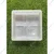 RK Plastic Coval (4 dabbi) Paver Mould 22 x 22 x 8 Centimeters (Pack of 2)