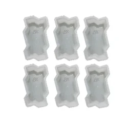 RK Zigzag Shape 80 mm Plastic Paver Block Mould (Pack Of 6)