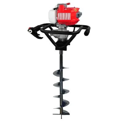 Really RAPL-EA-5210, 2 Stroke 52 cc Ultra Powerful Earth Auger | Post Hole Digger with 8 inch Auger Bit