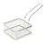 French Fries Mini Rectangular Shape Serving Basket with SS Body