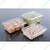 25pcs 300ml Rectangular Transparent Container With Lid 