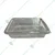 25pcs 300ml Rectangular Transparent Container With Lid 