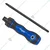 Scheppach Composite Screwdriver ,Reversible PH2 & SL6 Tips, Rubber Grip Handle, Clip Holder Included (Sch-8152R)