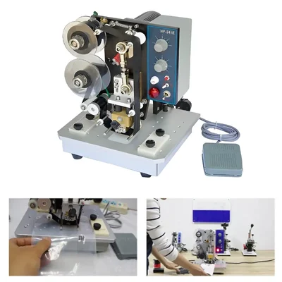Batch Code Machine Ribbon Commercial 25.4 mm Ribbon Based Batch Coding Machine, 100 Watt