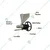 Vinayak Machines Rice Corn Puffed Snack Extruder Machine with Barrel Screw & 10 Type Shape Mold, Without Motor and Stand