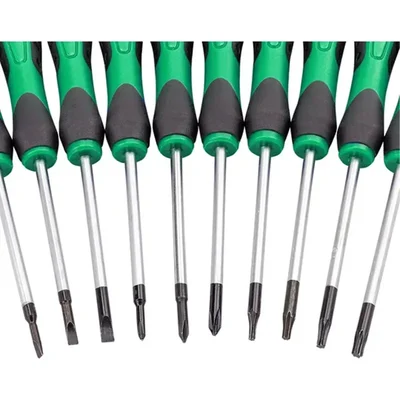 ROCKFORCE 10 Piece Precision Screwdriver Set- Mini Repair Tool Kit (RF‑7010P)