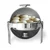 Premium Quality Round Food Warmer With Fuel Holders and Steel Lid, 6 Litre Capacity