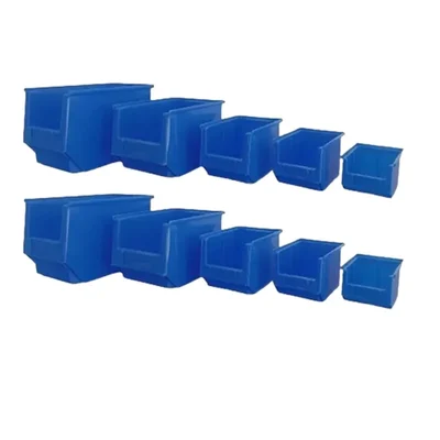 Avsar 10 pcs FPO Storage Bin 5 to 45 - Blue Colour - 2 Pc Each Size For Multipurpose Uses
