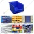 Avsar 10 pcs FPO Storage Bin 5 to 45 - Blue Colour - 2 Pc Each Size For Multipurpose Uses
