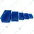 Avsar 10 pcs FPO Storage Bin 5 to 45 - Blue Colour - 2 Pc Each Size For Multipurpose Uses