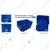 Avsar 10 pcs FPO Storage Bin 5 to 45 - Blue Colour - 2 Pc Each Size For Multipurpose Uses
