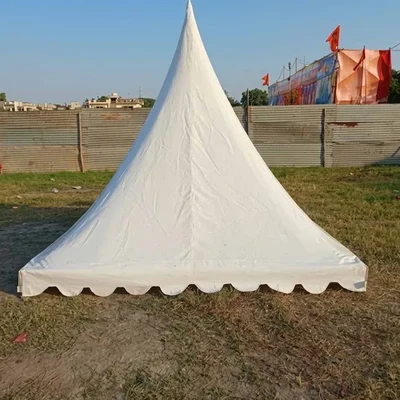 Infotank 10x10 Ft PVC Coated Fabric Canopy Tent Top Outdoor Shelter Waterproof UV Protection