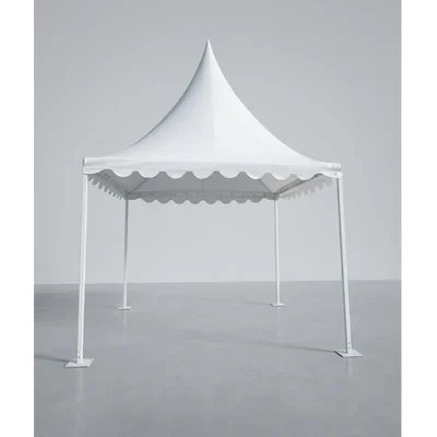 Infotank 10x20 Ft PVC Coated Fabric Canopy Tent Top with Steel Frame Outdoor Event Shelter Waterproof UV Protection