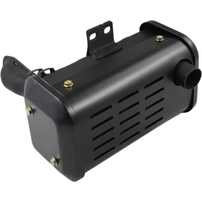 Silencer Assembly, For 4 Stroke 7 HP (178F) Diesel Power Tiller, 534