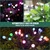 GIGAWATTS MultiColour Automatic 4 Pcs Firefly 8 LED Solar Garden Light Waterproof Festival Decoration Lamp for Outdoor