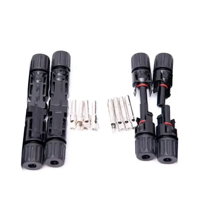 Gramstrong MC4 Connectors for Solar Panel of Male & Female Pairs, Reliable, Waterproof & Easy-Install (Pack of 30)