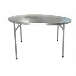 Lifetime Heavy Duty SS Round Foldable Table for Multipurpose Uses