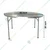 Lifetime Heavy Duty SS Round Foldable Table for Multipurpose Uses