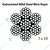 Premium Quality 7*19 Galvanized Mild Steel Multi-Purpose Wire Rope, Grade-MS  1770(Size-4 mm,Wire Rope Length-50 Meter)