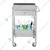 Vinayak Machines Stainless Steel Utility Cart with 2 Shelves 1 Drawer with Wheels Kitchen Cart Utility Services