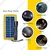 Sun King Multifunctional Rechargeable Solar Torch with Diffuser, Headband and Solar Panel with Charging Wire