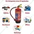 Sainex Dry Powder Stored Pressure Fire Extinguisher, Capacity 4 kg (BC/ABC)