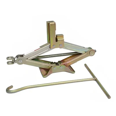 Titan 1 Ton P-Type Scissor Jack With Handle For 3 Wheelers - Maximum Lifting Height 398 mm (6 Months Warranty)