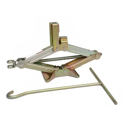 Titan 1 Ton P-Type Scissor Jack With Handle For 3 Wheelers - Maximum Lifting Height 398 mm (6 Months Warranty)