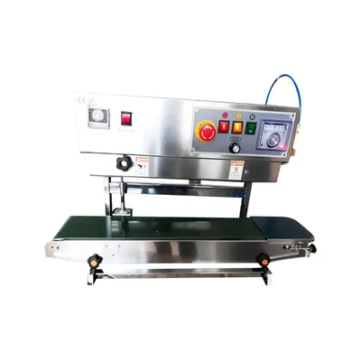 Heavy Duty SS Vertical Continuous Band Sealer with Nitrogen Flush