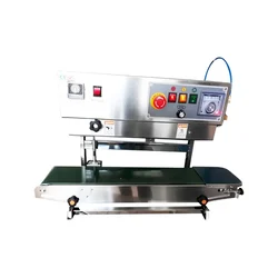 Heavy Duty SS Vertical Continuous Band Sealer with Nitrogen Flush