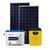 Servotech Solar 1kW MPPT Inverter with Battery, 550W Mono Panel (2 Year, 5 Years Battery, 25 Years Performance Warranty)