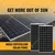 Servotech Solar 1kW MPPT Inverter with Battery, 550W Mono Panel (2 Year, 5 Years Battery, 25 Years Performance Warranty)
