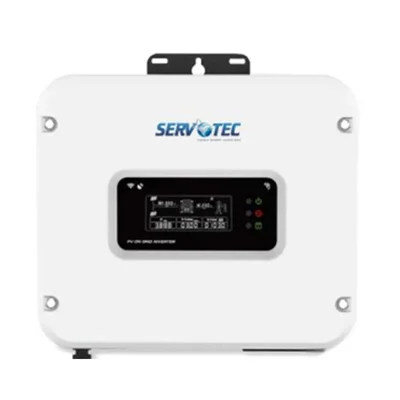 Servotech 6VA MPPT Solvion Series On-Grid Three Phase Solar Inverter with Dual Technology Support, 2 Years of Warranty