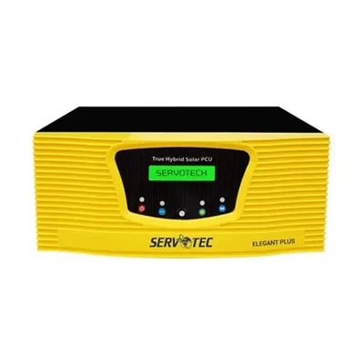 Servotech 800VA 12V Elegant Plus 1112 PWM Pure Sinewave Intelligent Solar Inverter with 2 Year Warranty