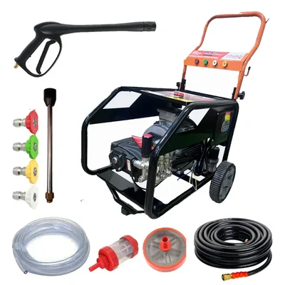 Shakti Technology 10Kw, Three Phase Trolley Type 350 Bar High Pressure Car Washer with 22 LPM Flow Rate (Ultra Force)