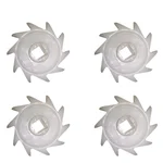 SHAPAR AGRO PVC Rotors (Pack of 4) For Made In India Seed Drill Machines