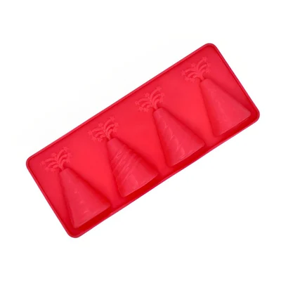 Pack of 5 Flexible Silicone Chocolate Candy Cake Jelly Mould 